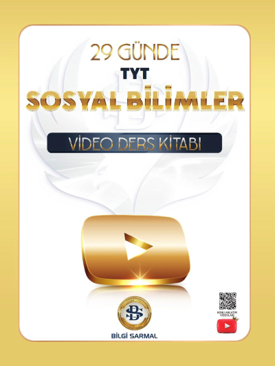 TYT Sosyal Bilimler 29 Günde Video Ders Kitabı Bilgi Sarmal Panda Fotokopi & Baskı Merkezi
