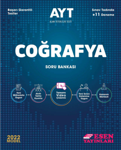 AYT Coğrafya Soru Bankası Panda Fotokopi & Baskı Merkezi