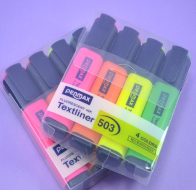 PENMAX 4 RENK FOSFORLU KALEM Panda Fotokopi & Baskı Merkezi