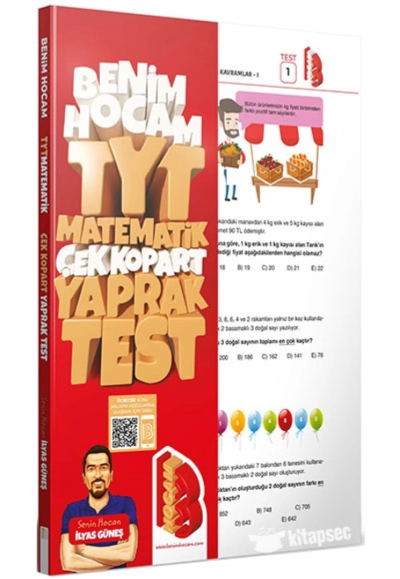 TYT Matematik Çek Kopar Yaprak Test Panda Fotokopi & Baskı Merkezi