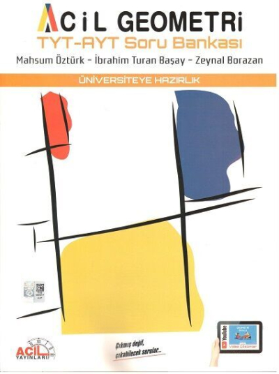 TYT AYT Geometri Soru Bankası Acil Yayınları Panda Fotokopi & Baskı Merkezi