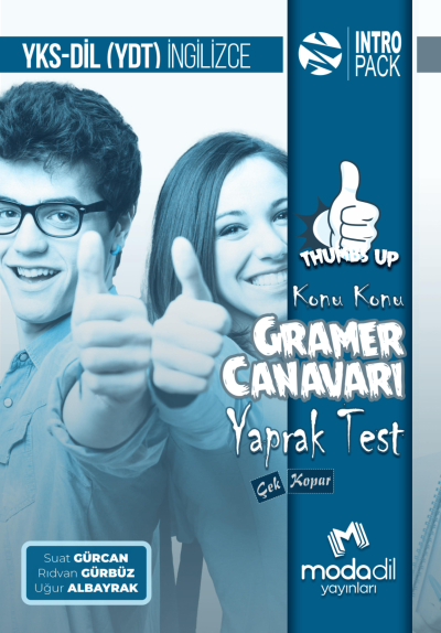 YKS DİL Intropack Gramer Canavarı Yaprak Test Modadil Yayınları