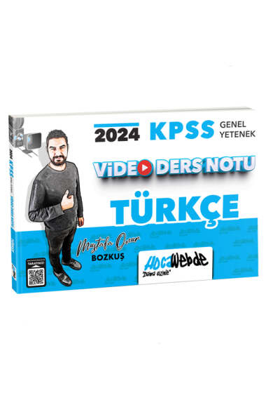 2024 KPSS Türkçe Video Ders Notu Panda Fotokopi & Baskı Merkezi