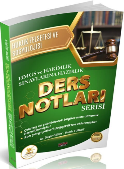 HUKAL HMGS HAKİMLİK Hukuk Felsefesi ve Sosyolojisi Ders Notları Savaş Yayınları