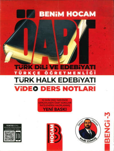 TÜRK HALK EDEBBİYATI VİDEO DERS NOTLARI BENGİ-3