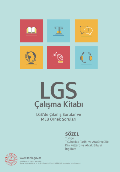 LGS Çalışma Kitabı Sözel Panda Fotokopi & Baskı Merkezi