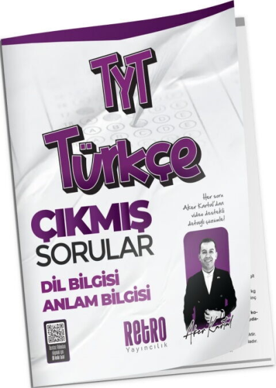 Aker Kartal TYT Türkçe Konu Konu Çıkmış Sorular Retro Yayıncılık Panda Fotokopi & Baskı Merkezi