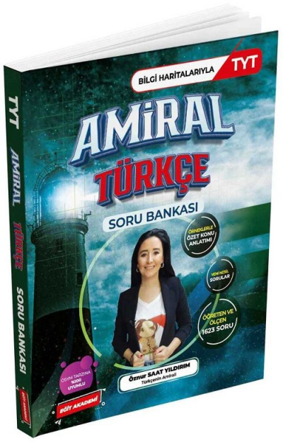 TYT Amiral Bilgi Haritalarıyla Türkçe Soru Bankası Mehmet Eğit Panda Fotokopi & Baskı Merkezi