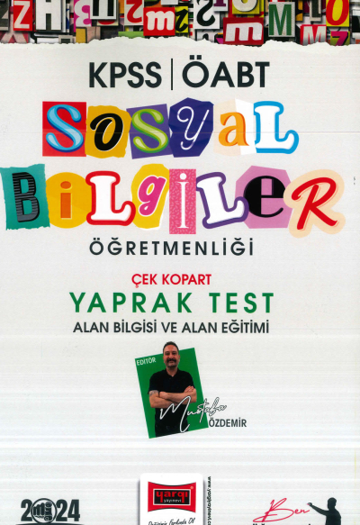 ÖABT SOSYAL BİLGİLER ÖĞRETMENLİĞİ ÇEK KOPAR YAPRAK TEST ALAN BİLGİSİ ALAN EĞİTİMİ Panda Fotokopi & Baskı Merkezi
