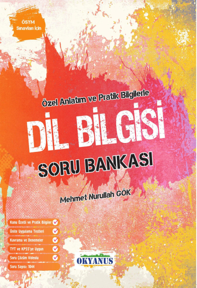 TYT Dil Bilgisi Soru Bankası Okyanus Yayınları Panda Fotokopi & Baskı Merkezi