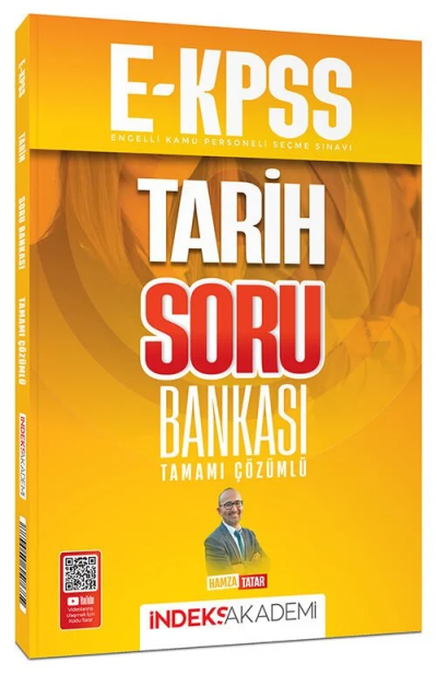 2026 EKPSS Tarih Soru Bankası Çözümlü - Hamza Tatar İndeks Akademi Yayıncılık Panda Fotokopi & Baskı Merkezi