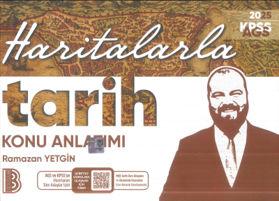 2025 KPSS AGS Haritalarla Tarih Konu Anlatımlı Panda Fotokopi & Baskı Merkezi