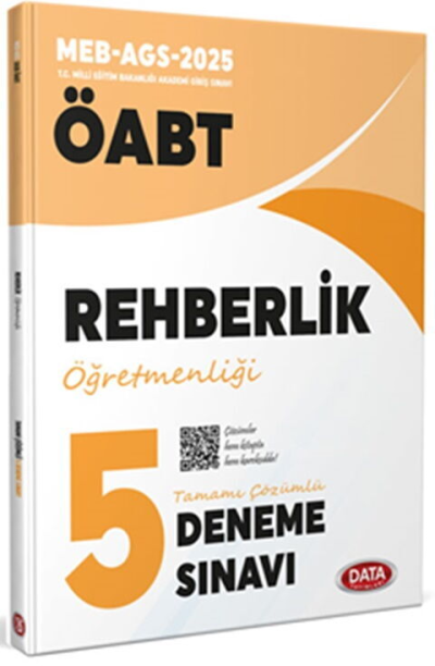 2025 ÖABT Rehberlik Öğretmenliği 5 Deneme Sınavı Data Yayınları Panda Fotokopi & Baskı Merkezi