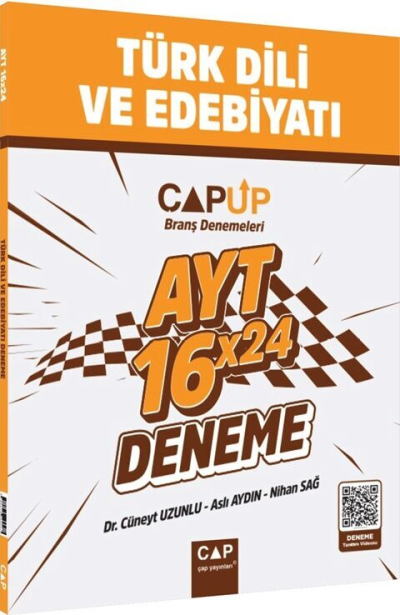 AYT Türk Dili ve Edebiyatı 16 X 24 Up Deneme Çap Yayınları Panda Fotokopi & Baskı Merkezi