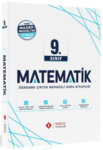 9. Sınıf Matematik Maarif Modele Uygun Modüller Set Sonuç Yayınları Panda Fotokopi & Baskı Merkezi