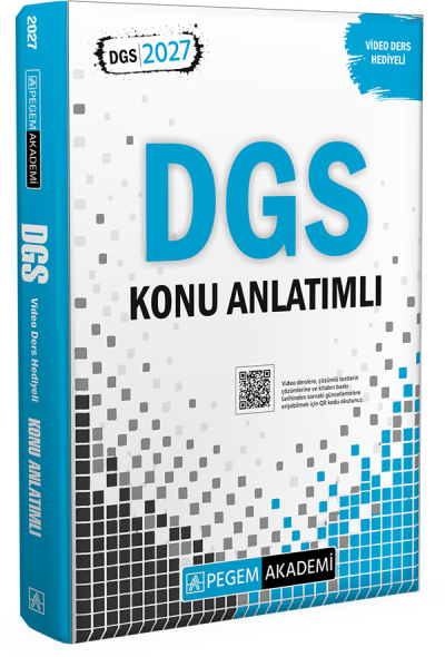 2027 DGS Konu Anlatımlı Pegem Akademi Panda Fotokopi & Baskı Merkezi