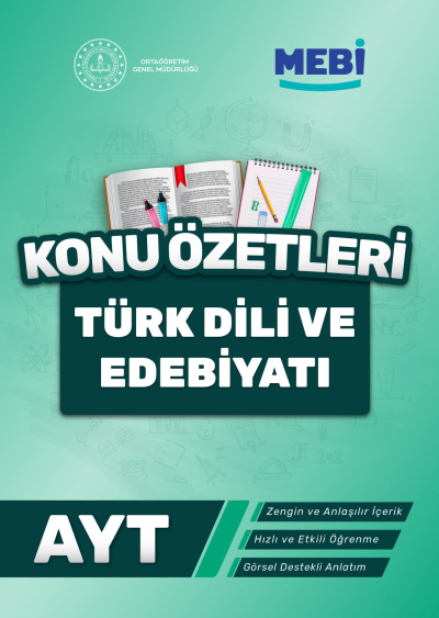 AYT Türk Dili ve Edebiyatı Konu Özeteri Panda Fotokopi & Baskı Merkezi