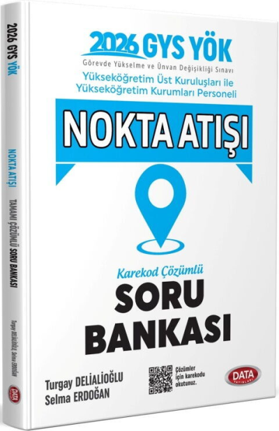 2026 YÖK GYS Nokta Atışı Soru Bankası Data Yayınları Panda Fotokopi & Baskı Merkezi