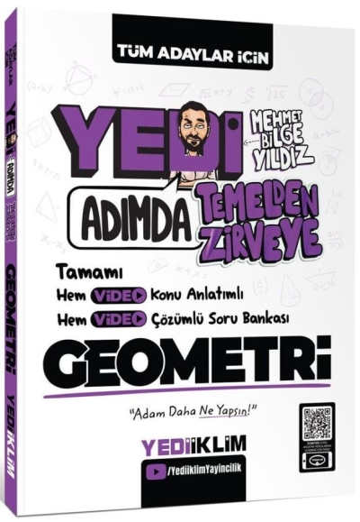YEDİ ADIMDA TEMELDEN ZİRVEYE GEOMETRİ YEDİİKLİM YAYINLARI Panda Fotokopi & Baskı Merkezi