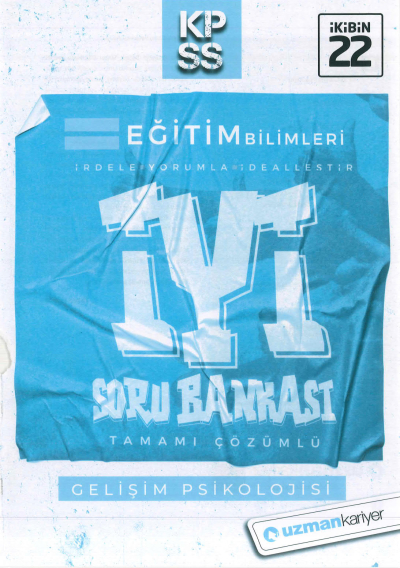 GELİŞİM PSİKOLOJİSİ İYİ SORU BANKASI ÇÖZÜMLÜ Panda Fotokopi & Baskı Merkezi