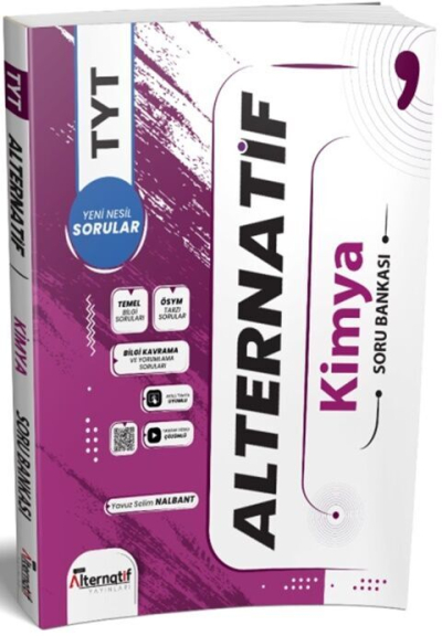 Alternatif Yayınları TYT Kimya Alternatif Soru Bankası Panda Fotokopi & Baskı Merkezi