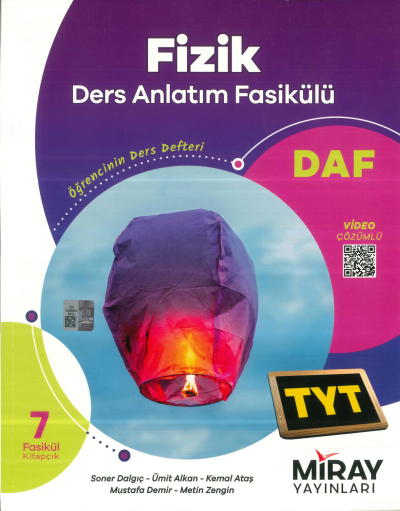 TYT Fizik Ders Anlatım Fasikülleri Miray Yayınları Panda Fotokopi & Baskı Merkezi