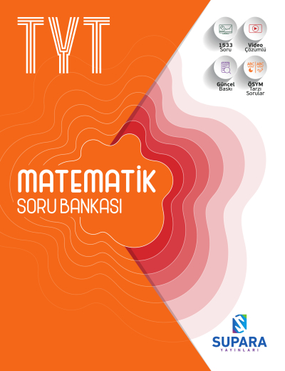 TYT Matematik Soru Bankası Supara Yayınları Panda Fotokopi & Baskı Merkezi