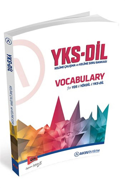 YKSDİL Vocabulary Kelime Çalışma ve Kelime Soru Bankası Akın Dil Yargı Yayınları Panda Fotokopi & Baskı Merkezi
