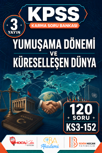 Yumuşama Dönemi ve Küreselleşen Dünya 3 Yayın 120 Soru (Benim Hocam - CBA - Hoca Kafası Yayınları) Panda Fotokopi & Baskı Merkezi