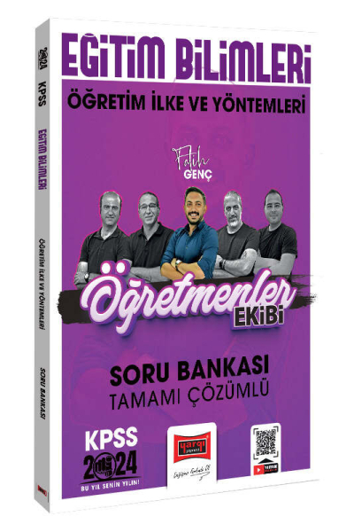 2024 KPSS Eğitim Bilimleri Öğretmenler Ekibi Öğretim İlke ve Yöntemleri Tamamı Çözümlü Soru Bankası Panda Fotokopi & Baskı Merkezi