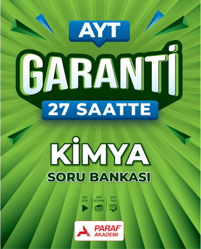 AYT Garanti 27 Saatte Kimya Soru Bankası Paraf Akademi Panda Fotokopi & Baskı Merkezi