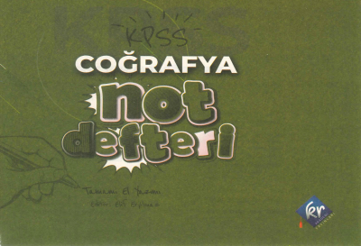 KPSS COĞRAFYA NOT DEFTERİ TAMAMI EL YAZIMI