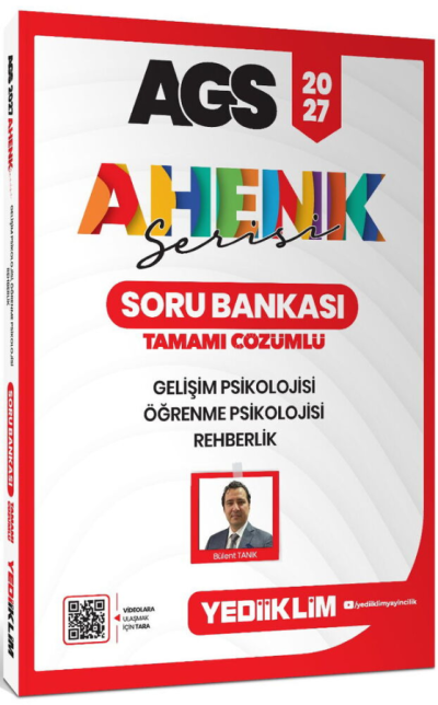 2027 AGS Ahenk Serisi Gelişim Psikolojisi Öğrenme Psikolojisi ve Rehberlik Tamamı Çözümlü Soru Bankası Yediiklim Yayınları Panda Fotokopi & Baskı Merkezi