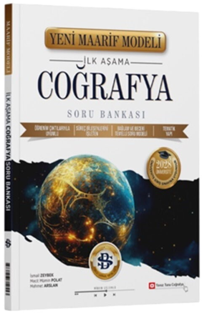 2028 Üniversiteye Hazırlık Coğrafya İlk Aşama Maarif Model Soru Bankası Bilgi Sarmal Panda Fotokopi & Baskı Merkezi