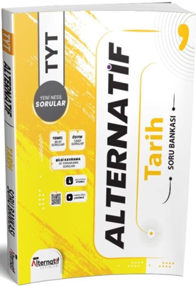 Alternatif Yayınları TYT Tarih Alternatif Soru Bankası Panda Fotokopi & Baskı Merkezi