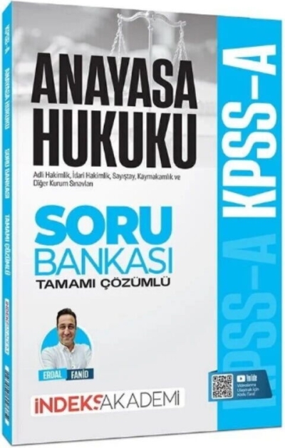 KPSS A Grubu Anayasa Hukuku Soru Bankası Çözümlü - Erdal Fanid İndeks Akademi Yayıncılık Panda Fotokopi & Baskı Merkezi