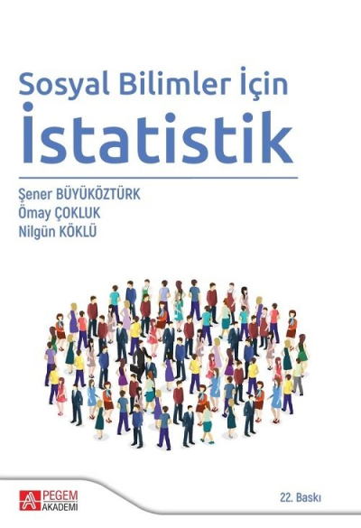 Sosyal Bilimler için İstatistik Pegem Yayınları Panda Fotokopi & Baskı Merkezi