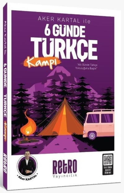 Aker Kartal ile 6 Günde Türkçe Soru Kampı Retro Yayıncılık Panda Fotokopi & Baskı Merkezi