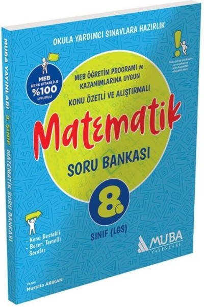 8. Sınıf Matematik Soru Bankası Muba Yayınları