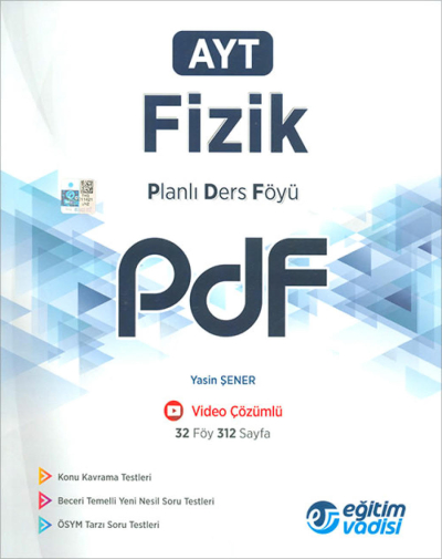 AYT Fizik Planlı Ders Föyü PDF Eğitim Vadisi Yayınları