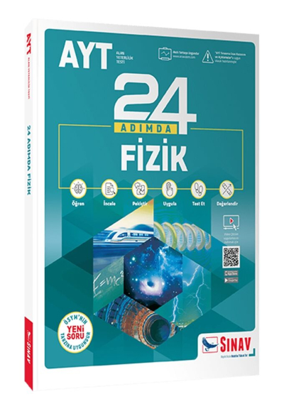 AYT Fizik 24 Adımda Konu Anlatımlı Soru Bankası Sınav Yayınları Panda Fotokopi & Baskı Merkezi
