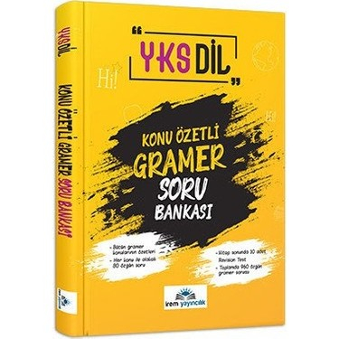 YKS Dil Konu Özetli Gramer Soru Bankası Panda Fotokopi & Baskı Merkezi