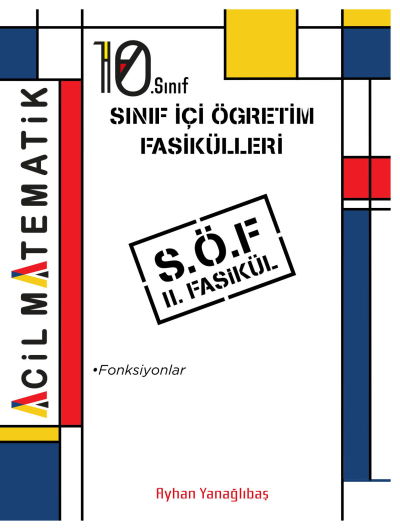 10. SInıf Acil Matematik SÖF 2. Fasikül (Fonksiyonlar) Panda Fotokopi & Baskı Merkezi