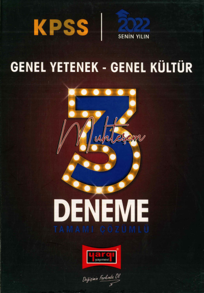 MUHTEŞEM 3 TÜM DERSLER ÇÖZÜMLÜ DENEME