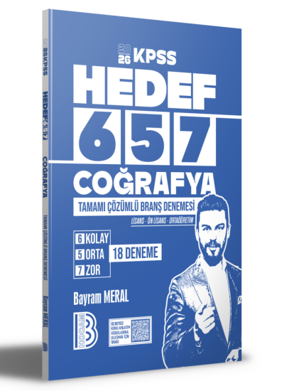 2026 KPSS Coğrafya Tamamı Çözümlü 18 Deneme Benim Hocam Yayınları Panda Fotokopi & Baskı Merkezi