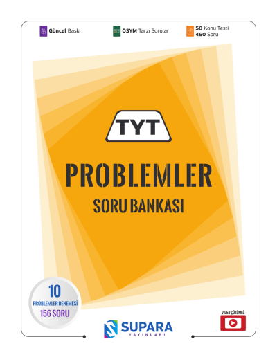 TYT Problemler Soru Bankası Panda Fotokopi & Baskı Merkezi