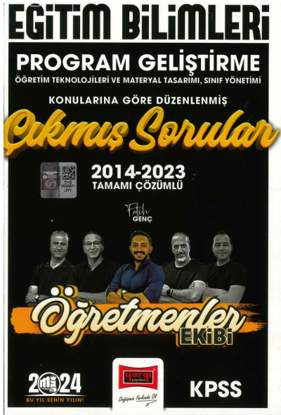 PROGRAM GELİŞTİRME 2014-2023 TAMAMI ÇÖZÜMLÜ ÇIKMIŞ SORULAR (ÖĞRETMENLER EKİBİ) Panda Fotokopi & Baskı Merkezi