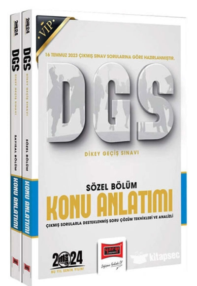 2024 DGS Vip Sayısal-Sözel Yetenek Konu Anlatımı (2 Cilt) Panda Fotokopi & Baskı Merkezi