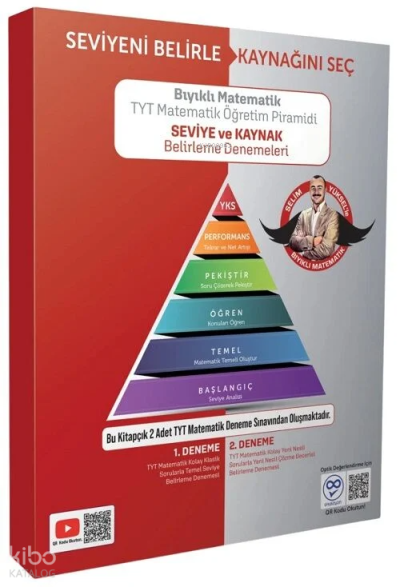 YKS TYT Bıyıklı Matematik 2 Deneme Çözümlü Selim Yüksel Paraf Akademi Panda Fotokopi & Baskı Merkezi