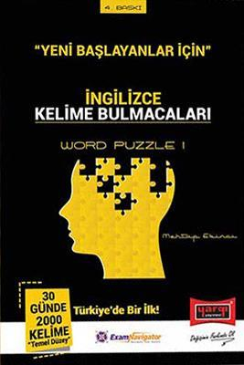 YENİ BAŞLAYANLAR İÇİN İNGİLİZCE KELİME BULMACALARI WORD PUZZLE 1 Panda Fotokopi & Baskı Merkezi
